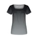 thumbnail image 5 of Fiudx Camisas para Mujer Blusa Holgada de Manga Corta con Cuello En V Informal Estampada a La Moda para Mujer, 5 of 5
