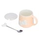 thumbnail image 4 of Taza de cerámica linda, taza de cerámica linda del Bowknot de 400ml taza de regalo de la pareja adaptada para la perfección, 4 of 8
