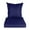 Dark Blue, variant on Outdoor Seat Cushion Set 18" Square Pillow 19" Square Seat Cushion Waterproof Fade Resistant Patio Furniture Cushions with Removable Cover Deep Seat & Back Cushion for Chair Sofa Couch Dark Grey