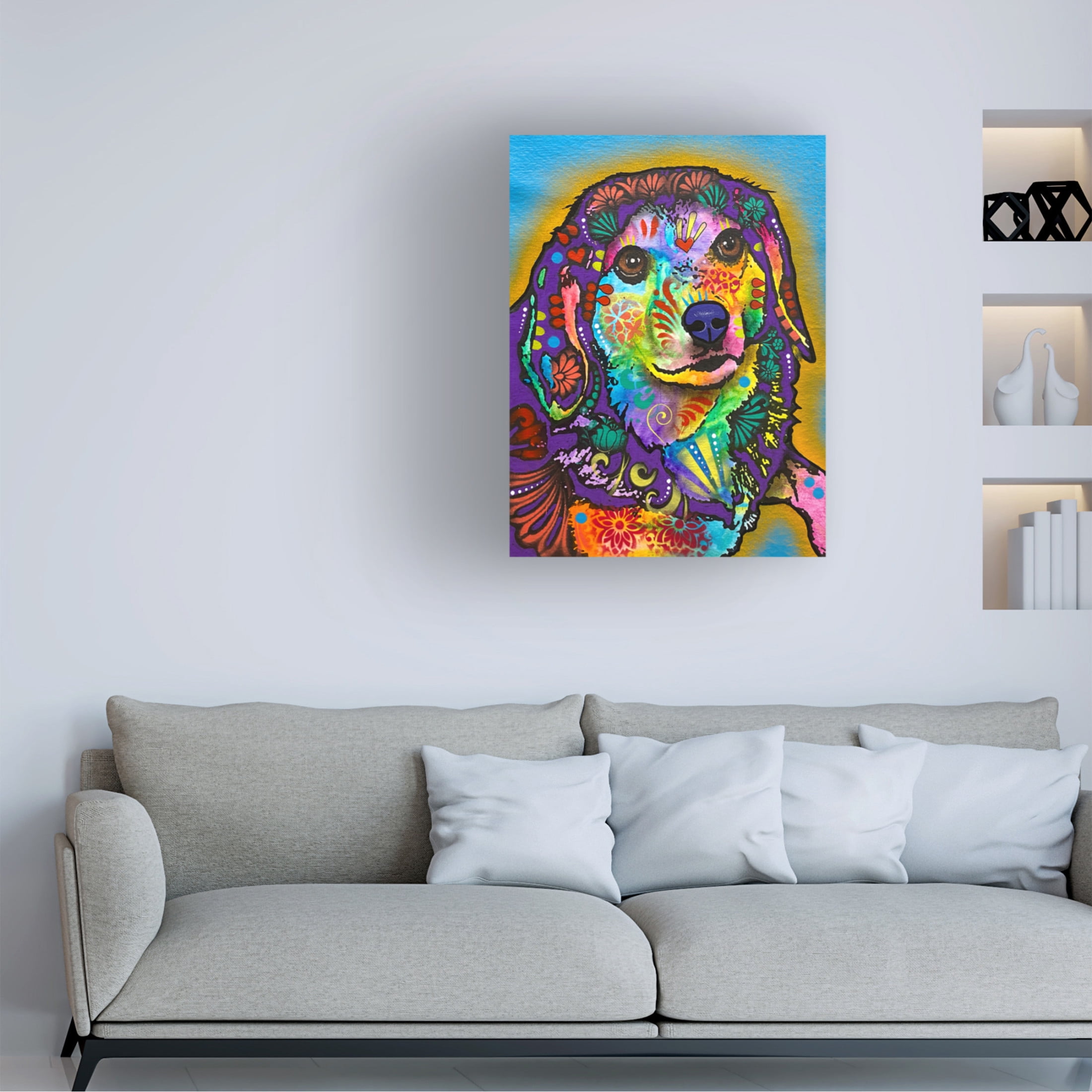 Canvas Wall Art - Dean Russo 'I Love You Daddy' Wall Art for Living Room, Bedroom, or Office Décor by Trademark Fine Art - 18 x 24 Inches
