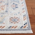 thumbnail image 5 of SAFAVIEH Blair Sammy Traditional Machine Washable Area Rug, 4' x 6', Beige/Blue, 5 of 13