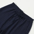 thumbnail image 5 of Avtoify Summer Men's Casual Fashionable Solid Color Drawstring Elastic Waist Summer Mens Pants Shorts, 5 of 8