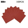 thumbnail image 1 of Lefu 10pcs 110x100mm Abrasive Sanding Paper Flocking Sand Paper 60-1000Grit Polisher, 1 of 7