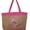 Pink, variant on 20 inch Flamingo Applique Large Tote Bag Green