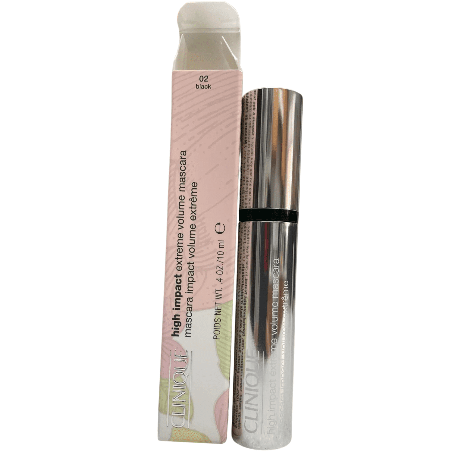 Clinique High Impact Extreme Volume Mascara Mascara 0.4oz 02 Black New With Box