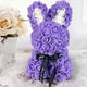 thumbnail image 4 of Valentine's Day Simulation Rose Bunny Cuddle Bunny Birthday Gift Foam Bunny, 4 of 6