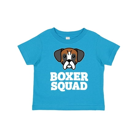

Inktastic Dog Boxer Squad Gift Toddler Boy or Toddler Girl T-Shirt