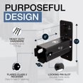 thumbnail image 3 of StoreYourBoard Hitch Wall Mount &acirc;?? Heavy Duty 2" Bike and Cargo Rack Hanging Garage Organizer, Trailer Hitch Receiver Storage, Wall, 3 of 6
