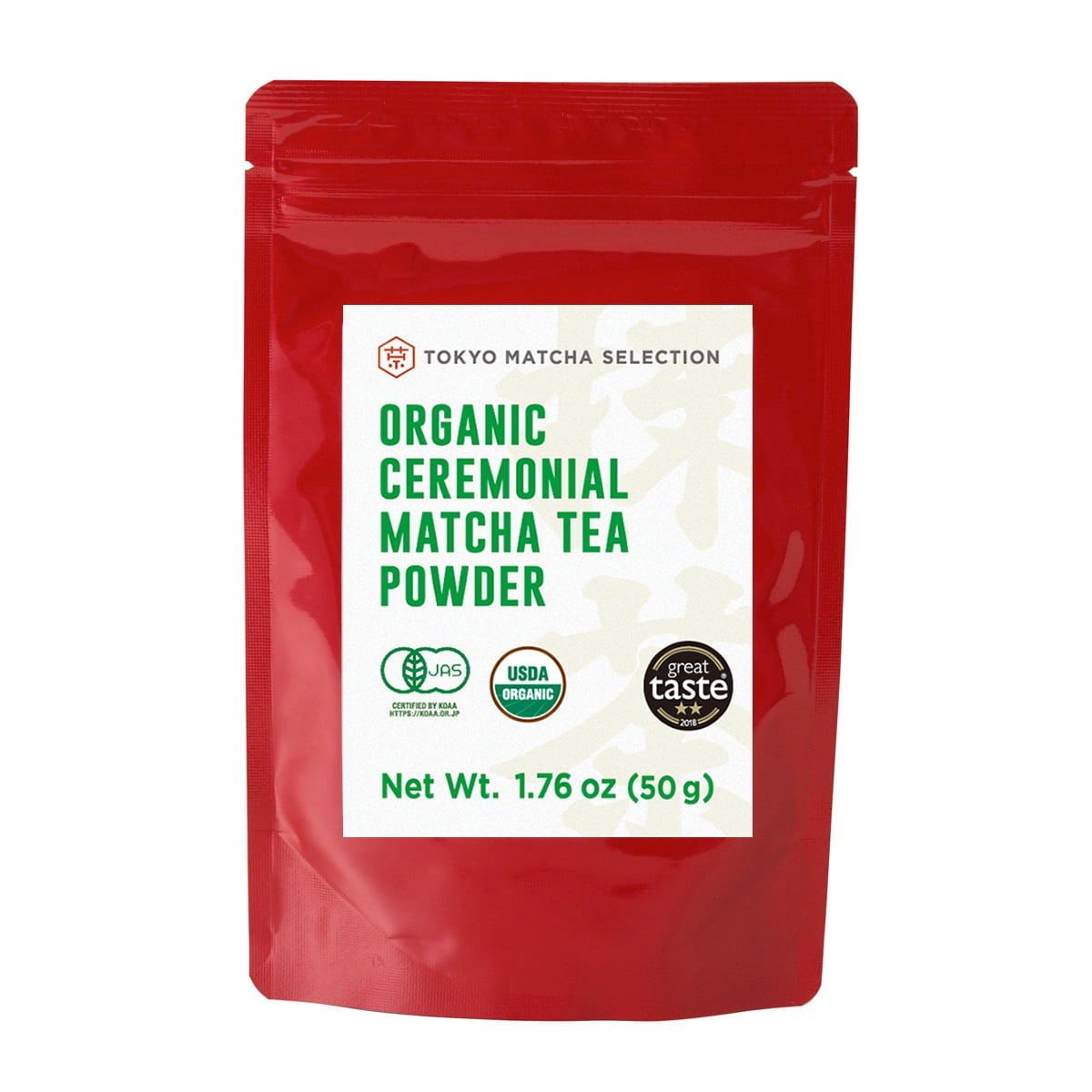 Organic Ceremonial Matcha Tea Powder 1.76 oz (50 g)