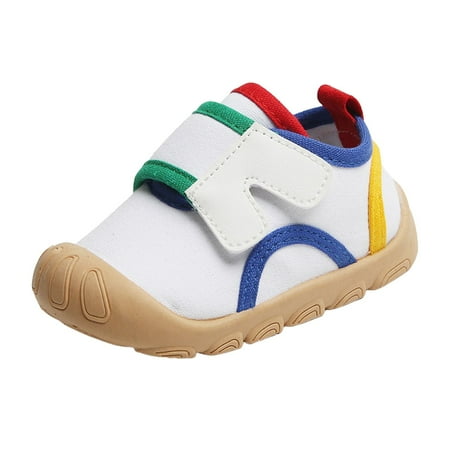 eileial Kids Shoes Lightweight Slip on Running Shoes Green 9