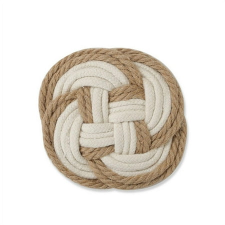 

Nordic Cotton Placemats Woven Thread Jute For Dining Table Photo Props Decoration