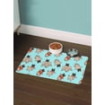 thumbnail image 2 of Happy Pug Pattern Mat Rectangle  -Image by Shutterstock,, 2 of 3
