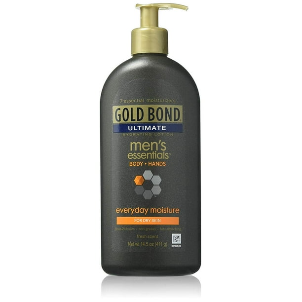 Gold Bond Men's Everyday Essentials Lotion, 14.5 Ounce