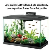 Aqueon Aquarium Fish Tank Starter Kit with LED Lighting 20 High