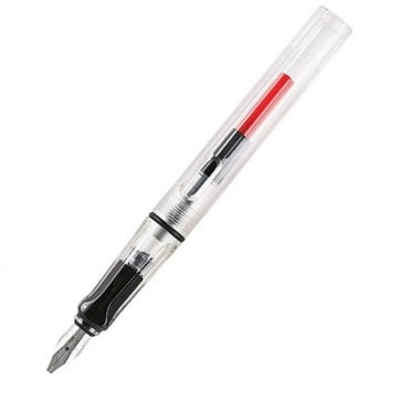 8 Size Calligraphy Parallel Pen Art Flat Tip Tibetan Arabic Fountain Pen Writing Pen for Gothic Letter Caligraphy Stationery transparent 1.9mm
