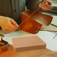 thumbnail image 2 of KAKOWELY leatherworking tools Diy Leather Punching Board For Precise Hole Punching And Leather Crafting Leather Crafting Punching Pad Cutting Hole Punch Stamping Tool, 2 of 5