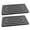 Gray, variant on Diatom Mud Kitchen Sink Tray 2PCS Set, 7.87in Fast Drying Diatomite Soap Dish with Grooved Design Absorbent Countertop Drying Mat Non Slip Kitchen Sponge Holder Storage Pad (White)