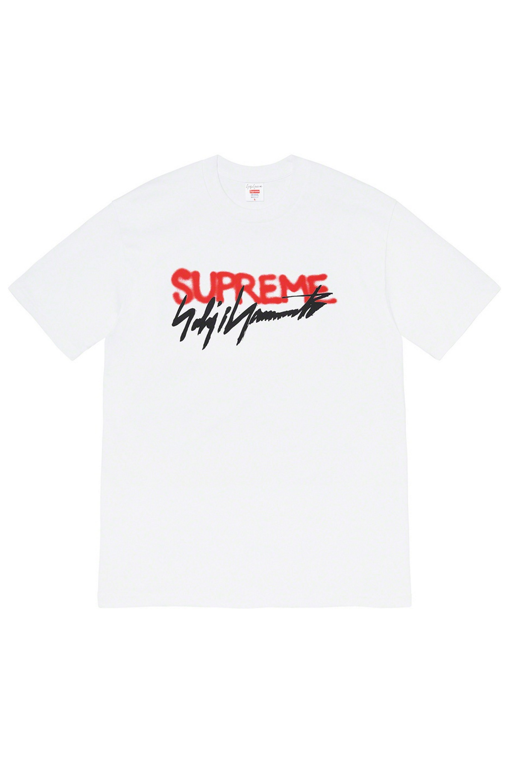 supreme time tee white