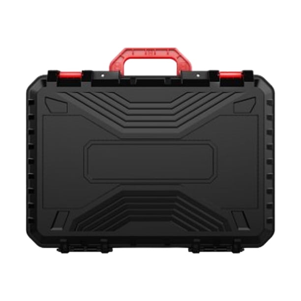 Caja de almacenamiento de herramientas de mantenimiento con asa, estuche rígido, caja de herramientas para vehículos, garaje doméstico multiusos 460x336x129mm