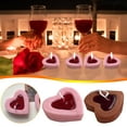 thumbnail image 1 of Xihbxyly Juego de Velas En Forma de Corazón, Aroma Romántico a Rosas, Ideal para Bodas y San Valentín, Regalo Ideal para Seres Queridos, Decoración Del Hogar, 18 Velas, Juego de 3 Piezas, Duración de, 1 of 1