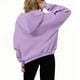 thumbnail image 5 of HongQid Hoodies for Women Soft Zip Up Hooded Long Sleeve Casual Oversized Sweatshirt Hooded Tops, 5 of 8