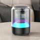 thumbnail image 1 of Puntoco Luces coloridas inteligentes Altavoz Bluetooth Tarjeta de inicio Subwoofer Sistema de sonido Bluetooth de alto volumen y alta calidad de sonido, 1 of 7