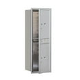 thumbnail image 2 of Salsbury Industries Recessed Private Aluminum 3 Unit 4C Horizontal Parcel Locker, 2 of 4