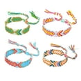 thumbnail image 1 of Woven Friendship Bracelets With A Sliding Knot, 1 of 5