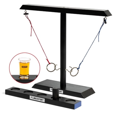 Hook & Ring Table Top Toss Game for Teens & Adults