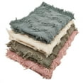 thumbnail image 5 of SARO 1872.RS1672B 16 x 72 in. Oblong Chevron Table Runner with Rose Fringe Design, 5 of 5