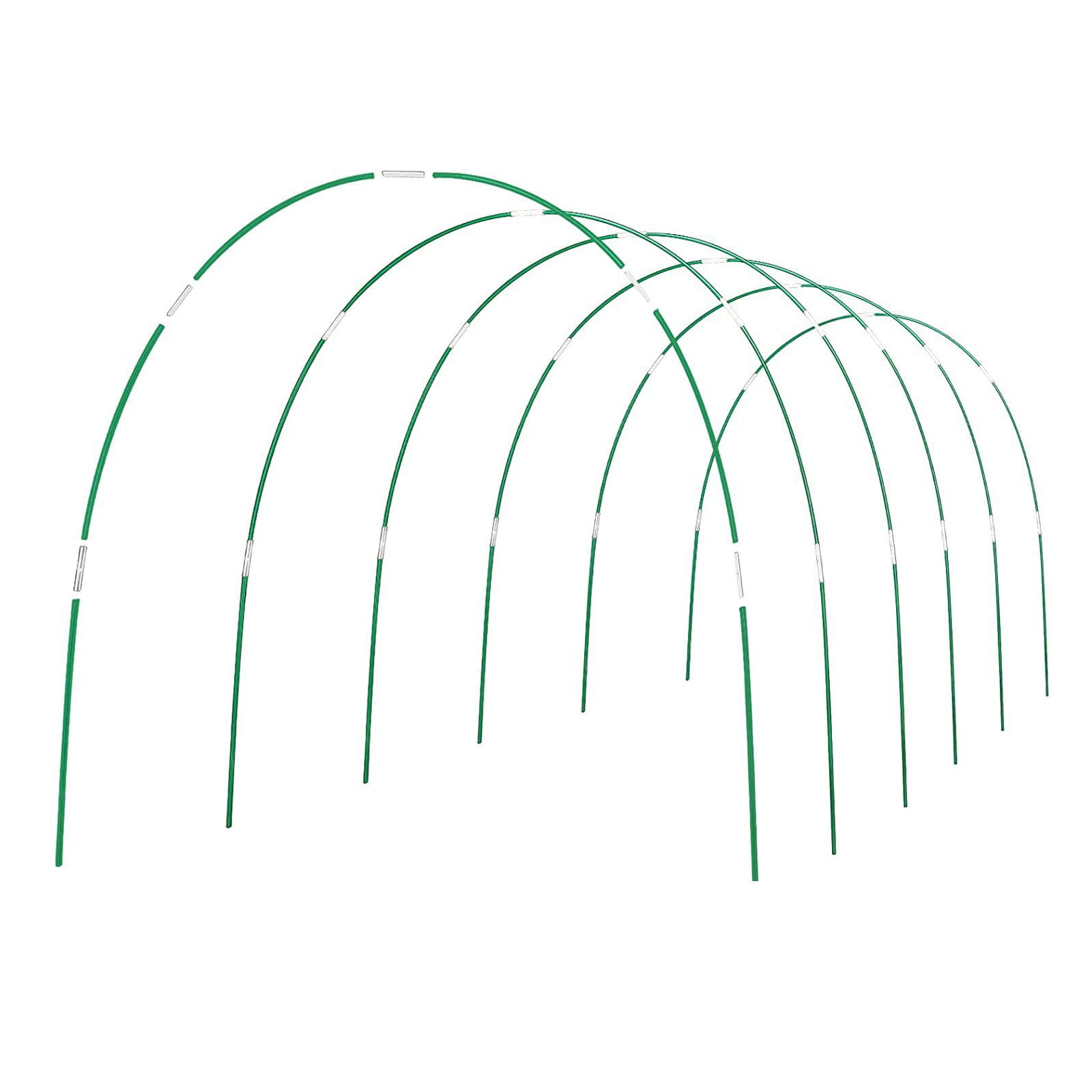 TERGAYEE Garden Hoops for Raised Beds,Rust-Free Fiberglass Support Hoops Frame for Garden Fabric,DIY Plant Support Garden Stakes,Gardening Supplies