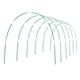 thumbnail image 2 of Kit de túnel de invernadero de jardín DIY - Marco de soporte de fibra de vidrio con red ultrafina para insectos, tamaños de aro 6 y 10, protección de plantas para hortalizas y cultivos, 2 of 2