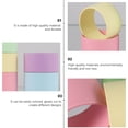 thumbnail image 5 of OUNONA 25pcs DIY Cardboard Tubes Decorative Paper Tube for Kids in Mixed Colors, 5 of 5