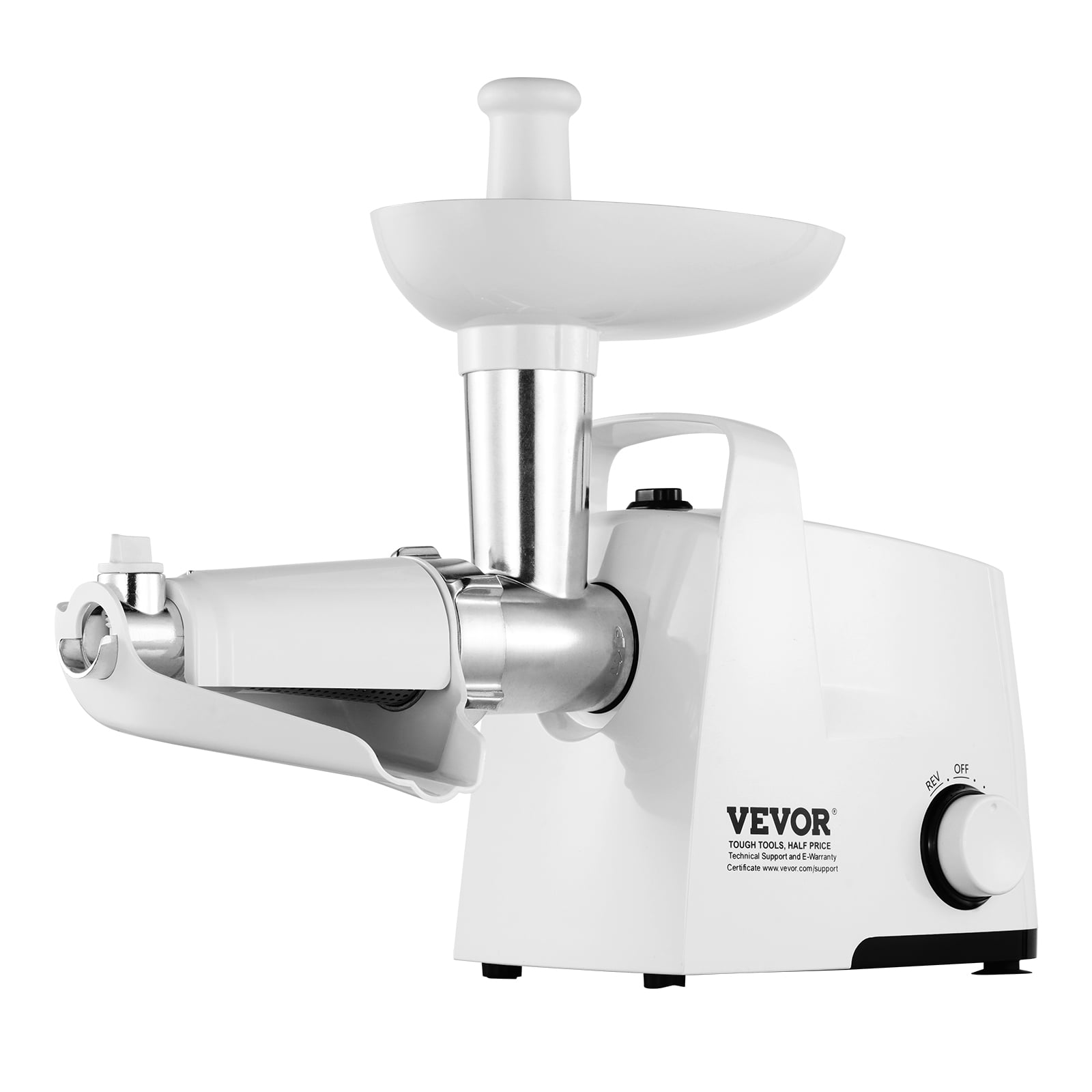 VEVOR Electric Tomato Strainer, 300W Tomato Sauce Maker Machine, 4 LBS/Min Food Strainer and Sauce Maker, Pure Copper Motor Food Mill with Reverse Function for Tomato Strawberry Blueberry Sauce