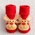 thumbnail image 4 of Calcetines para niños y niñas, calcetines antideslizantes de algodón con estampado para bebés, calcetines navideños para recién nacidos, calcetines cortos para bebés, ropa, 4 of 4