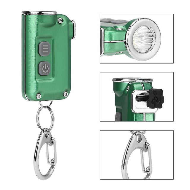 ER Mini resplandor ligero portátil del alpinismo del montar a caballo al aire libre oso de fresa Electrónica