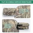 thumbnail image 3 of Folding Boat Seats Padded Camo Fishing Boat Chair with Backrest Marine Bass Jon Boat Seat, 3 of 6
