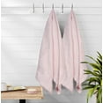 thumbnail image 6 of MALLONI HOME 100% Premium Cotton 2 Pack Oversized Bath Towel Set 28x55 inches, Large Bath Towels, Ultra Absorbant Compact Quickdry & Lightweight Towel, Ideal for Gym Travel Camp Pool - Pink, 6 of 7