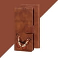 thumbnail image 6 of Wallet Case for iPhone 13 Pro Max, Shockproof TPU Inner Case with RFID Blocking Credit Card Holders, PU Leather Folding Book Flip Magnetic Phone Cover for iPhone 13 Pro Max - Brown, 6 of 6