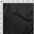 thumbnail image 3 of oneOone Rayon Black Fabric Abstract Craft Projects Decor Fabric Printed By The Yard 56 Inch Wide, 3 of 5