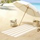 thumbnail image 4 of Microfiber Beach Towel 59.1x29.5in for Travel, Sand Free Quick Dry Towel for Swimming Pool, Double Sided Velour Bath Towel for Camping, 4 of 6