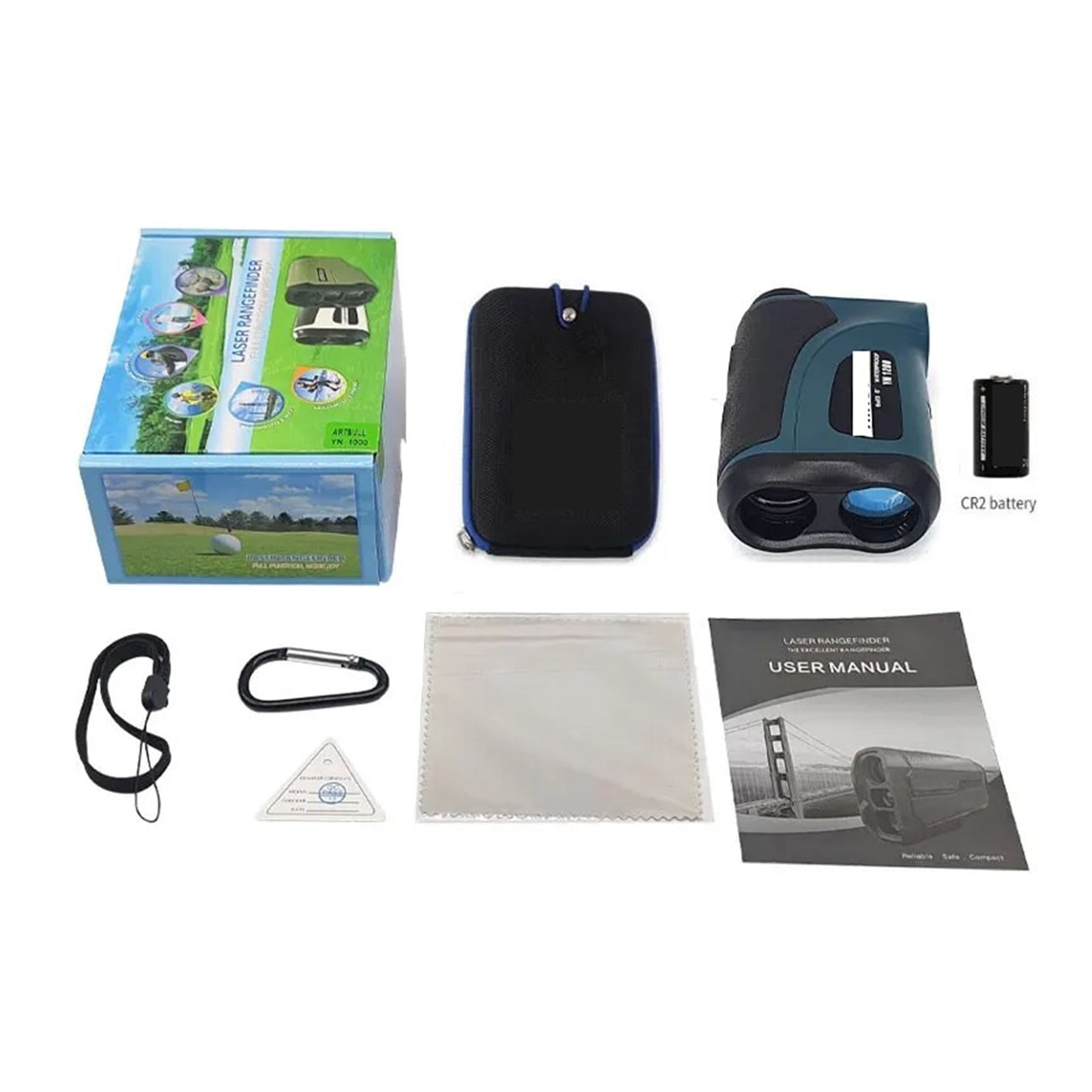 Golf Ranfinder Telescope Outdoor Distance Meter 800m-2000m 6x Magnification