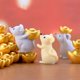 thumbnail image 4 of Adornos de lingotes de ratón de dinero de mascota de Año Nuevo chino 2020, figurita de recuerdo, modelo de artesanía, regalo, accesorios de jardín en miniatura, 4 of 5