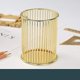 thumbnail image 4 of Portalápices de escritorio de Metal dorado, brochas de maquillaje, portavasos, organizador para el hogar y la Oficina, 4 of 5