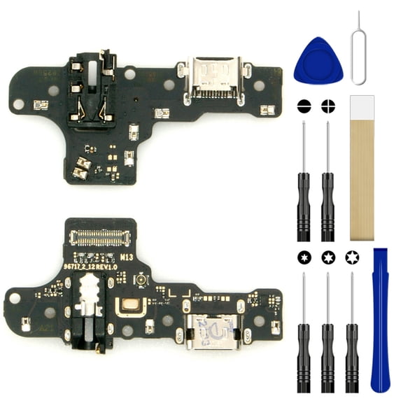 1 Pcs For Samsung Galaxy A21 2020 SM-A215U SM-A215W SM-A215DL Replacement USB Charge Charging Port Flex Cable Tool