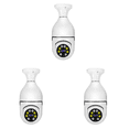 thumbnail image 1 of 2.4G 5G E27 Bombilla Cámara Nocturna 1080P Impermeable para Ministerio Del Interior, 1 of 2
