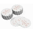 thumbnail image 3 of Inkdotpot Real Rose Gold Foil Made With Love Text Tags Favor Hang Paper Tags 100 Pieces, 3 of 6