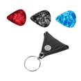 thumbnail image 1 of lionlar Guitar Picks Case with 3Pcs Guitar Picks for Classical Guitarist Black, 1 of 9