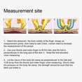 thumbnail image 3 of Minnieouse Skinfold Caliper Athletic Dual Units 0-70mm Body Fat Tester Herramienta de medición Type5 NO5, 3 of 6