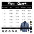 thumbnail image 4 of IAJDKMEK Men's Winter Work Jacket - Casual Zip-Up with Multi-Pockets, Comfortable Outerwear Jackets for Men, Ideal for Work,Navy S, 4 of 7